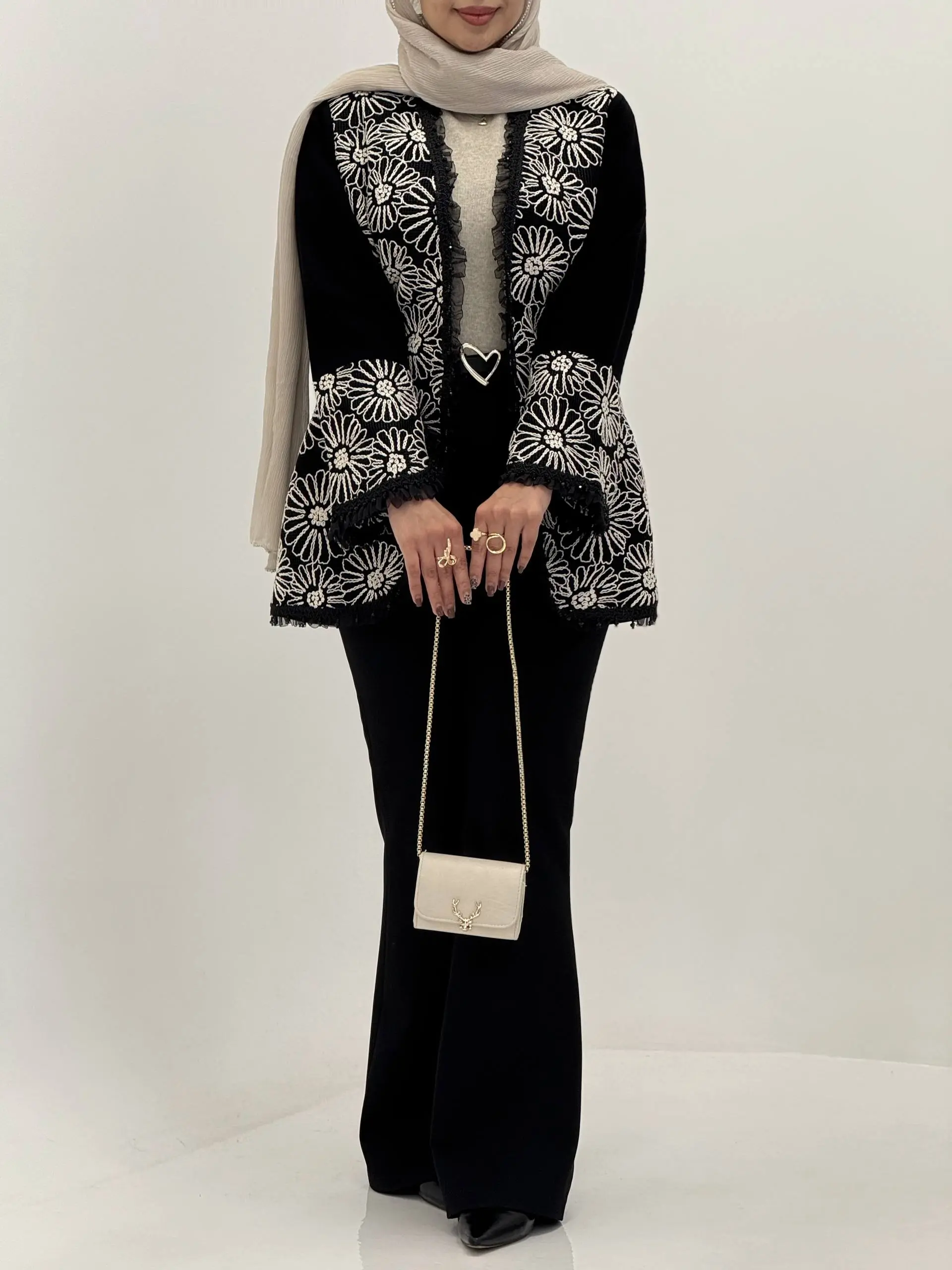 3940-کت سوزن دوزی لوکس